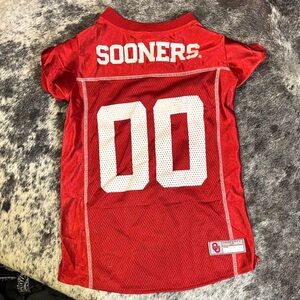University of Oklahoma dog jersey